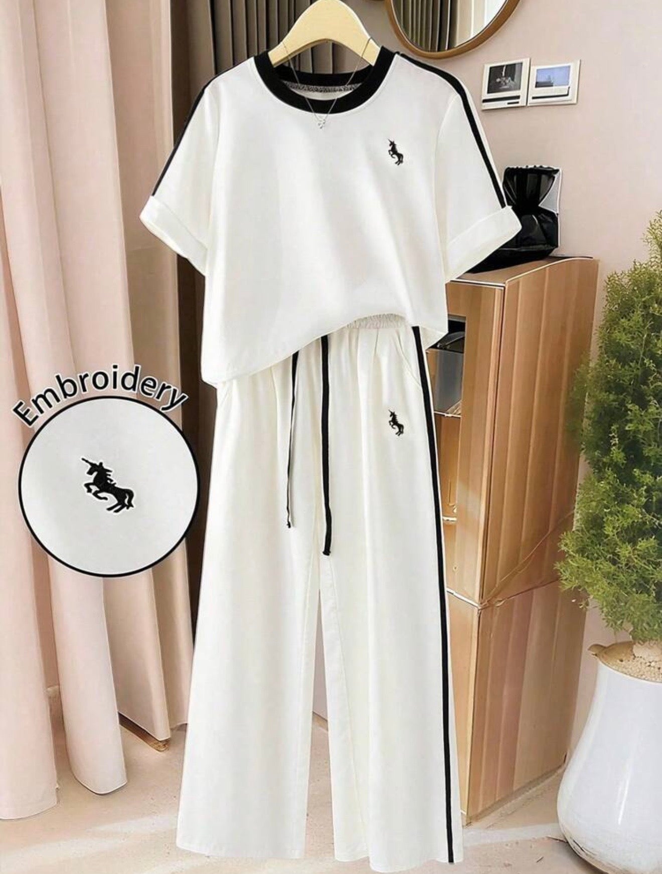 🤍 Conjunto Casual Chic White 🤍 Dany luxe ✨