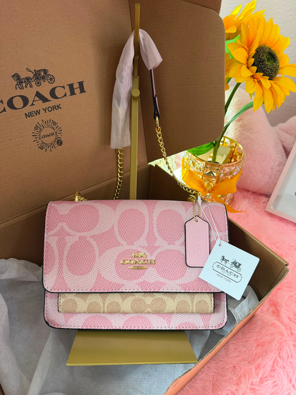 🖤 Coach Crossbody – Sofisticación que destaca 🖤