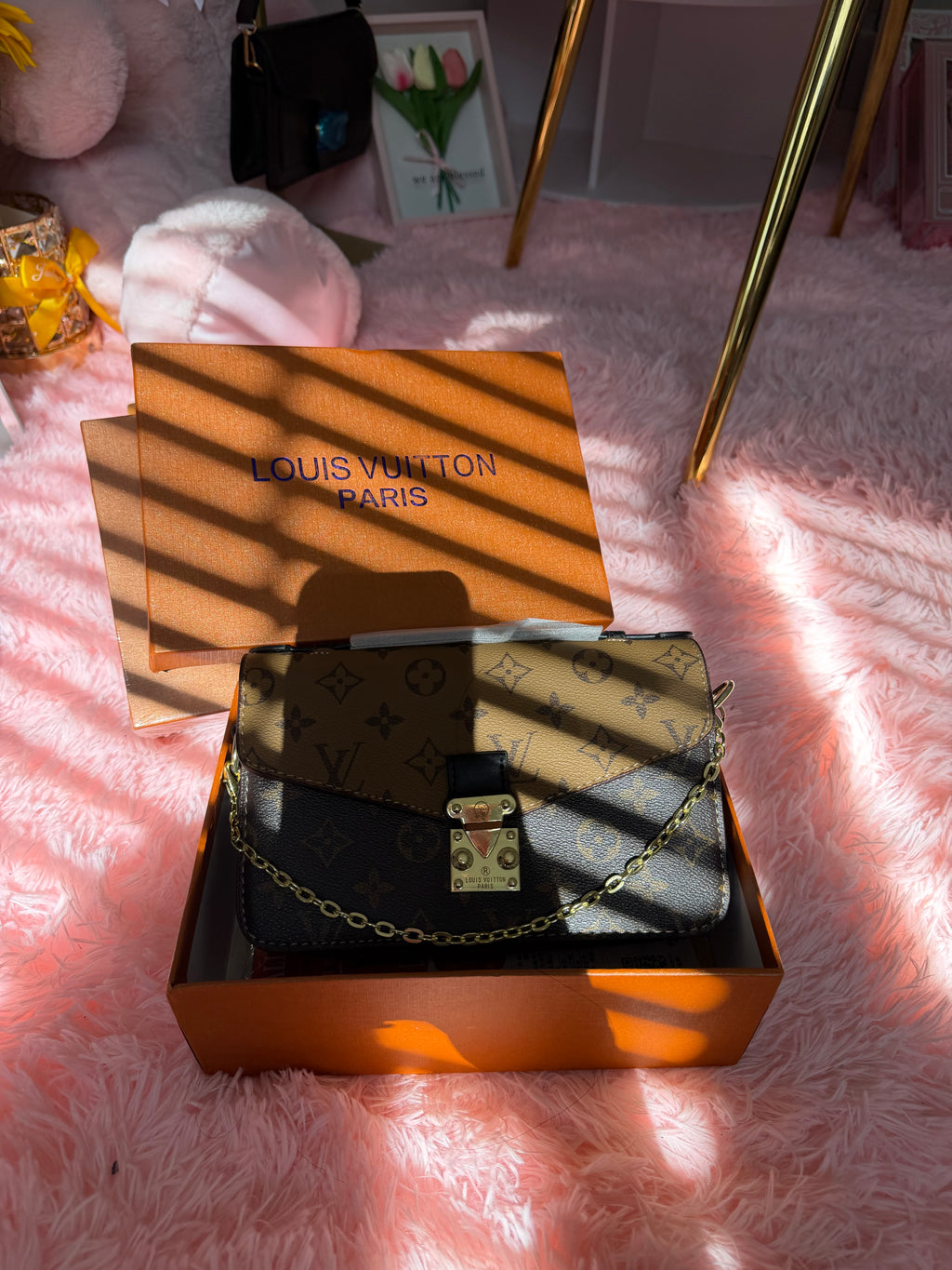 Cartera de alta calidad elegante LV