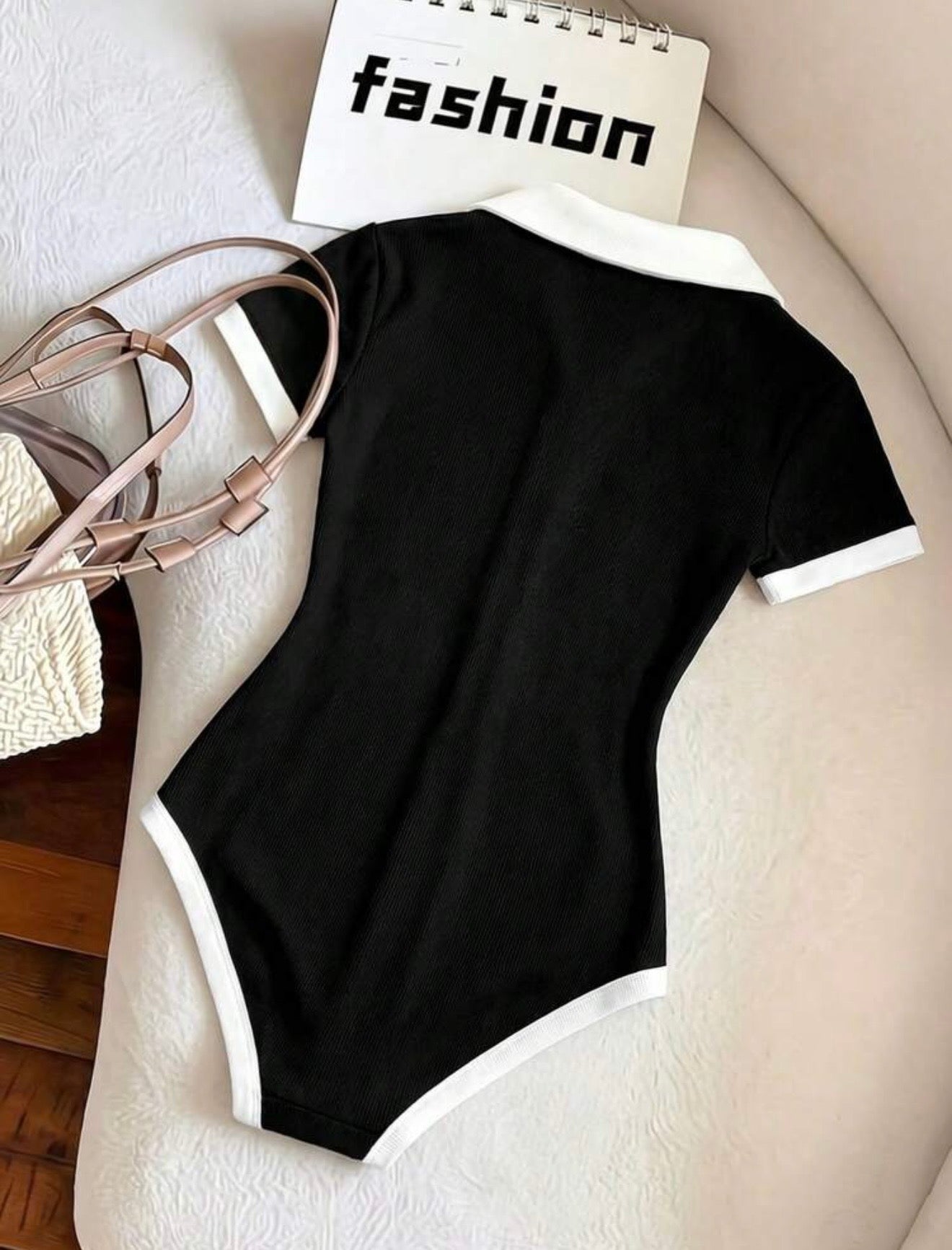 🖤 Body Polo Elegance Black & White 🖤 Dany luxe ✨