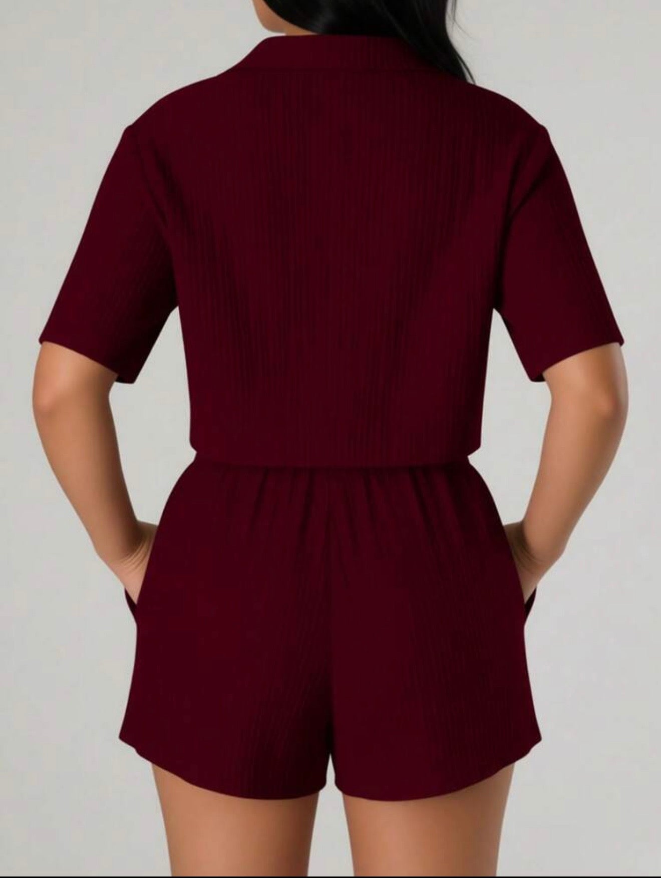 ❤️ Conjunto Burgundy Elegance ❤️