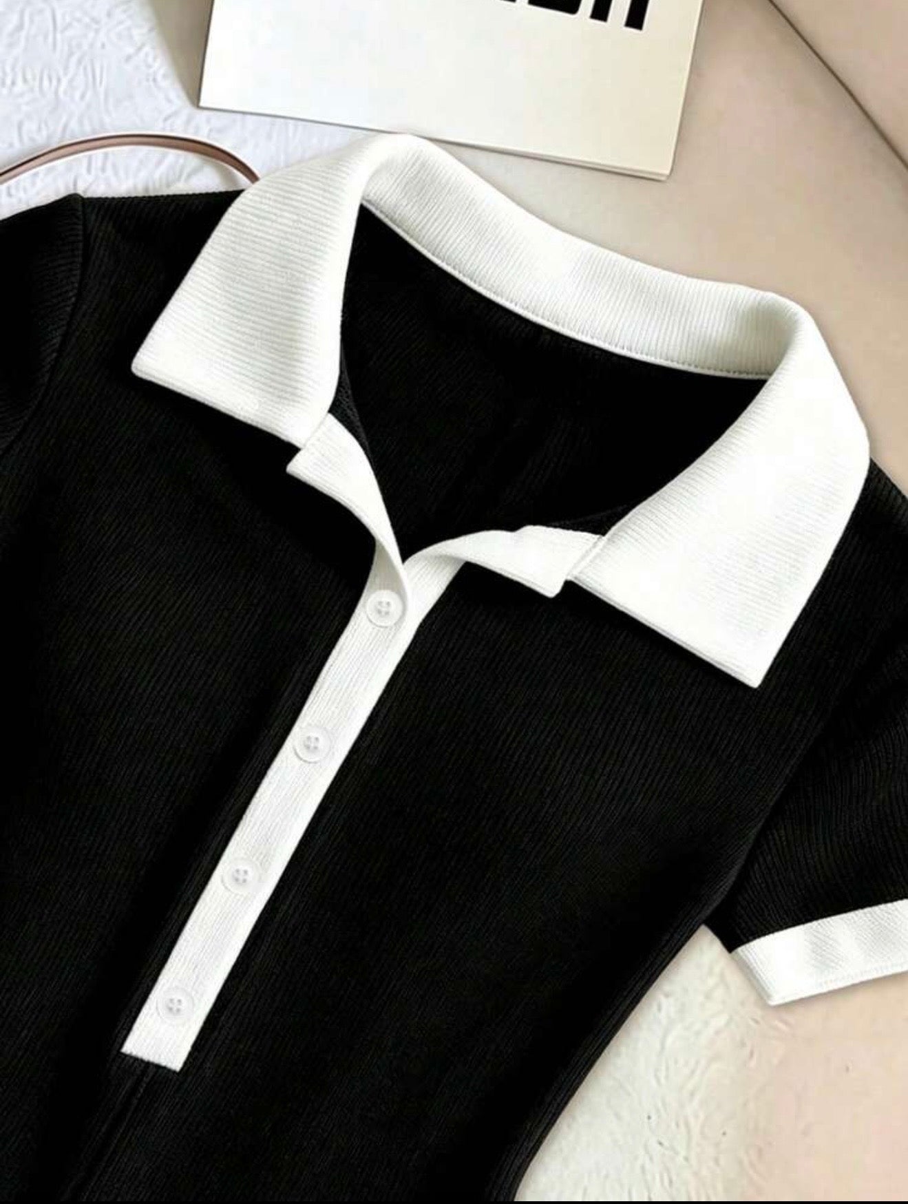 🖤 Body Polo Elegance Black & White 🖤 Dany luxe ✨