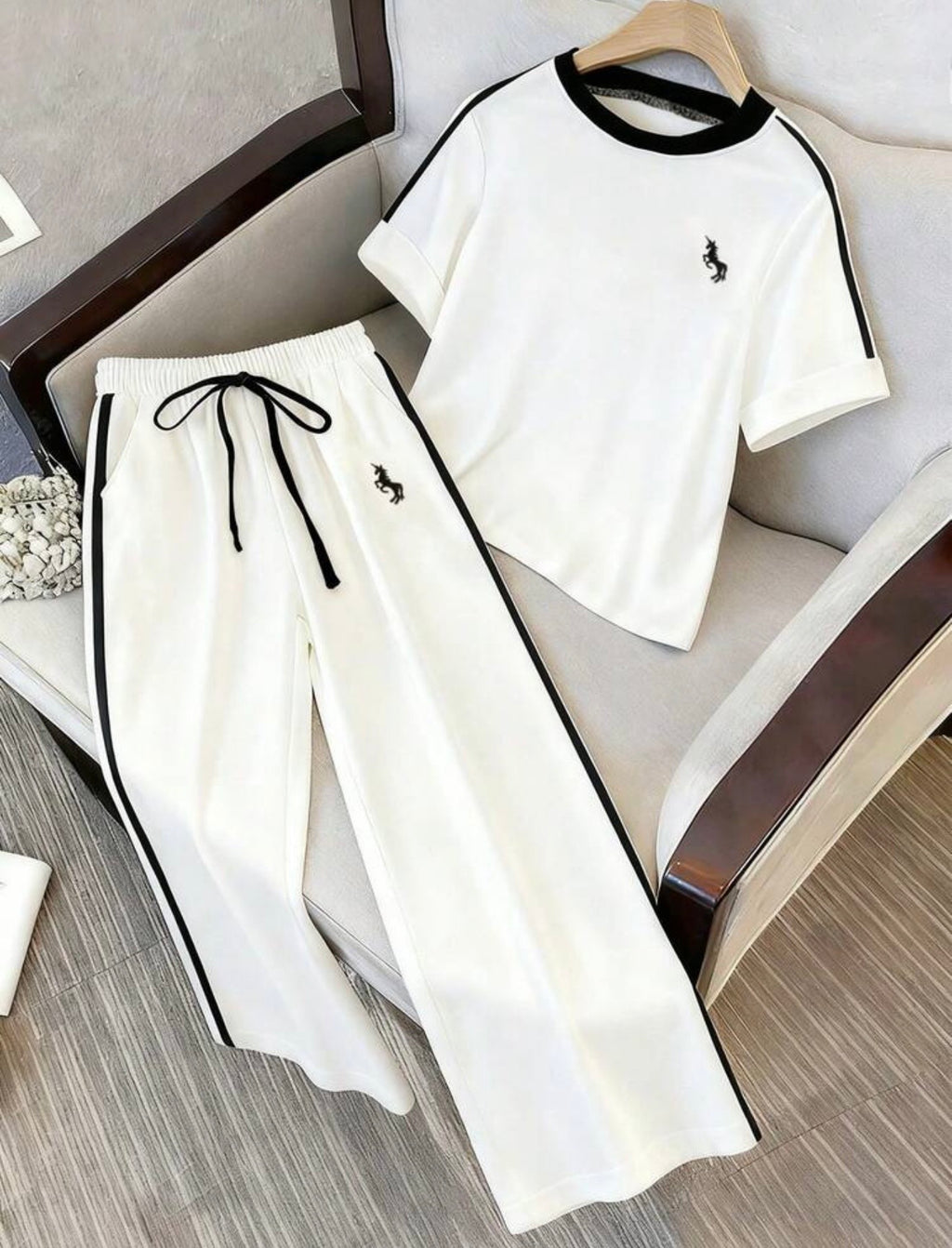 🤍 Conjunto Casual Chic White 🤍 Dany luxe ✨