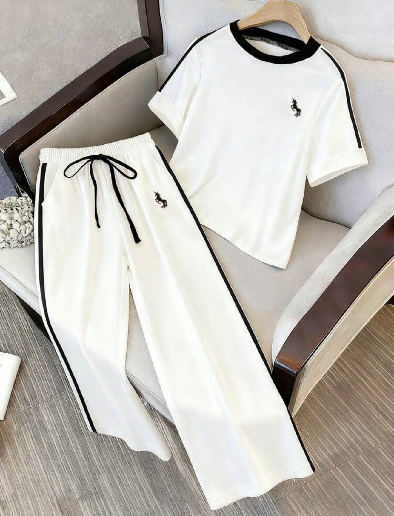 🤍 Conjunto Casual Chic White 🤍 Dany luxe ✨