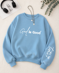 Dany luxe✨ Sudadera Cristiana “God is Good” 💙✨