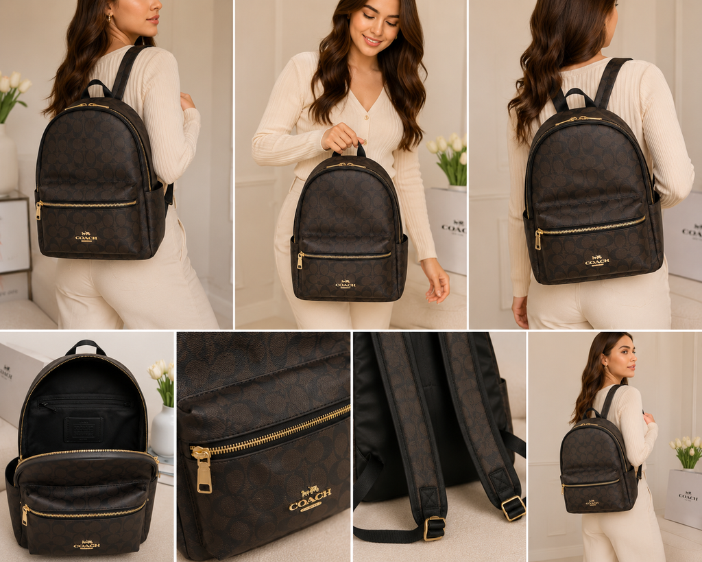 🎒 Coach Backpack – Elegancia y funcionalidad en un solo diseño ✨