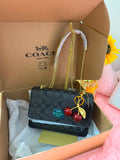 🖤 Coach Crossbody – Sofisticación que destaca 🖤