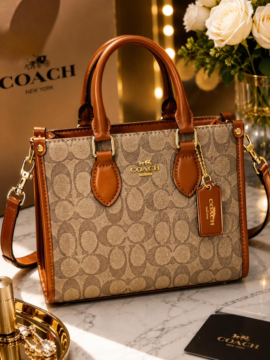 👜 Coach Tote Signature Canvas 👜