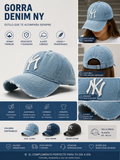 Gorra Denim NY Unisex – Estilo Urbano que Nunca Pasa de Moda