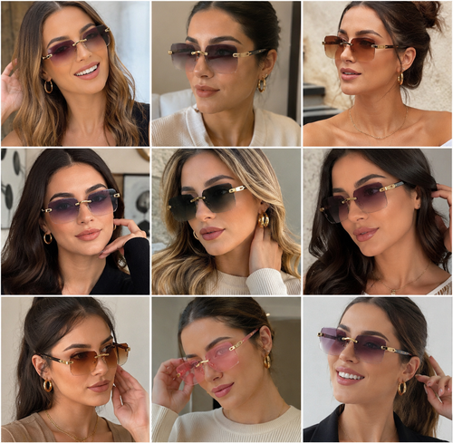 Dany luxe ✨Lentes de Sol Rimless Premium ✨🕶️
