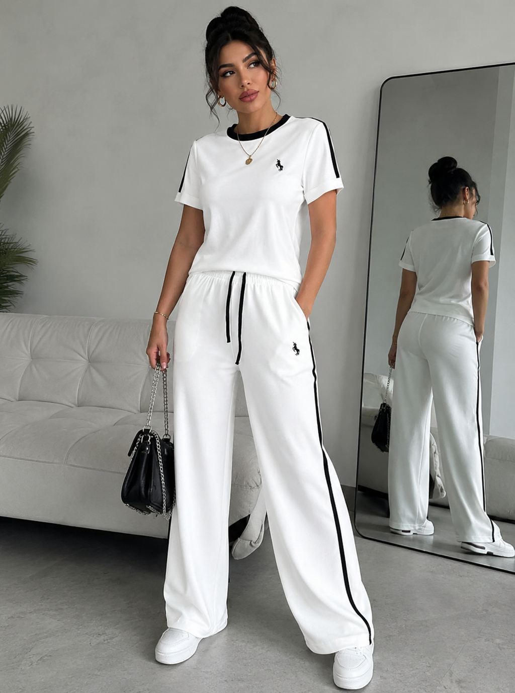 🤍 Conjunto Casual Chic White 🤍 Dany luxe ✨