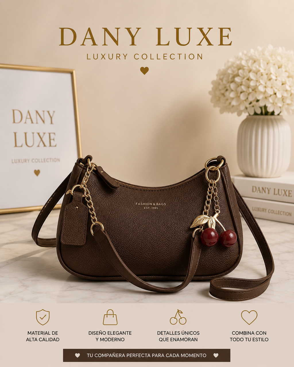 🤎 Bolso Café Elegance – Dany Luxe