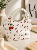 🍒✨ Mini Bolso de Cerezas – Pequeño, Dulce y Encantador ✨🍒